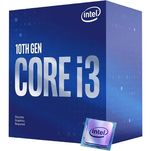 Inte-l çekirdek i3-10105F 10th nesil işlemci 6M önbellek, 4.40 GHz LGA1200 soketine kadar büyük miktarda stok, i3 serisi cpu