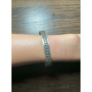 Sterling <b>Silver</b> <b>Cuff</b> <b>Bracelet</b> Handmade by Navajo Cultural Collectible Jewelry - Product Image 5