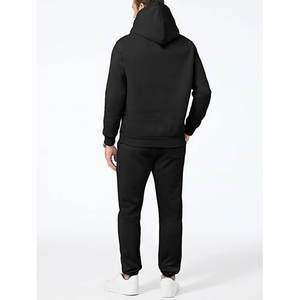 Ventes chaudes Survêtements d'hiver à capuche unis pour hommes Vêtements décontractés Vente en gros Logo personnalisé Étiquettes privées - Product Image 3