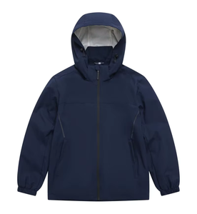 Veste décontractée d'hiver pour homme, fermeture à boutons recouverts, coupe-vent, rembourrage en laine, randonnée en montagne - Product Image 2