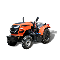 Mini-Tracteur Agricole 50 CV avec Motoculteur Rotatif pour Opérations Champêtres