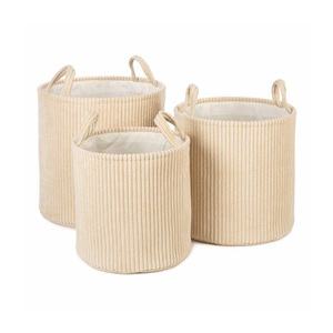Handcrafted Multicolor Jute & Cotton Storage Baskets The Bohemian Weave Edition for Home and Hotels Woven Technics - Product Image 4