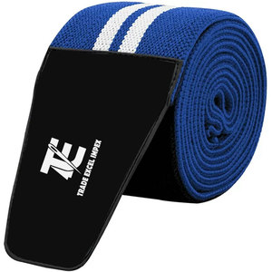 Low MOQ Weightlifting Durable Material Lightweight Gym <b>Knee</b> Wraps Top Selling <b>Compression</b> Workout <b>Knee</b> Wrap For Sale - Product Image 4