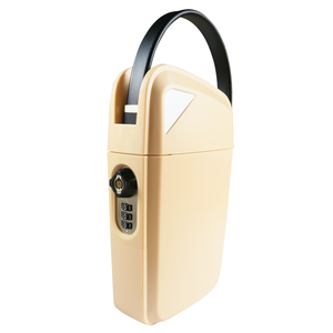 Coffre-fort à clés robuste avec lanière pour bagage à main ou sac à dos Serrure à clé incluse - Product Image 3