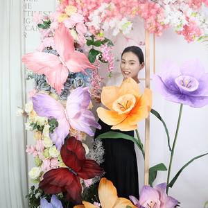 ซุ้มดอกไม้ผีเสื้อขนาดใหญ่ LANJO ดีไซน์หรูหรา สำหรับงานอีเว้นท์ งานปาร์ตี้ งานแต่งงาน ตกแต่งภายนอก และจัดพิธีต่างๆ - Product Image 3