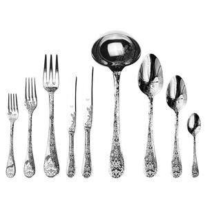 Manufacturer Metal Matt <b>Golden</b> Plated Flatware <b>Sets</b> Premium Luxury Gold Stainless Steel <b>Cutlery</b> <b>Set</b> for Wedding & Party Supplies - Product Image 5