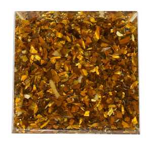 Pyramide d'orgone en oeil de tigre faite à la main avec bobine de cuivre et générateur d'énergie de symbole de géométrie sacrée pour la guérison et la méditation - Product Image 2