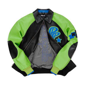 Vêtements décontractés personnalisés Vestes universitaires pour hommes avec col montant Veste de baseball pour hommes de qualité supérieure disponible en différentes couleurs - Product Image 4