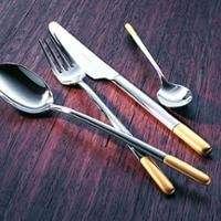 Couverts en métal artisanal élégant parfait pour les fêtes de mariage de luxe et les dîners de fête en acier miroir - Product Image 5