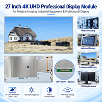Écran LCD TFT industriel ZDHQ 43 pouces, module d'affichage FHD 3840*2160, écran LVDS 30 broches pour moniteur, signalisation numérique