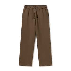 Custom Blank Baggy Wide Leg Trousers Men <b>Joggers</b> High Quality Cotton Terry Fleece Oversized <b>Stacked</b> Pants Flared Sweatpants Mid - Product Image 6