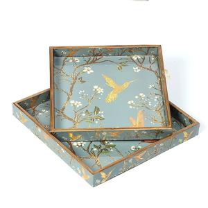 Dessert Café Serveur Plateau Pour Table De Mariage Décor Accessoires Vaisselle Décoration Traiteur Service Utilisation Service Plateau En Métal - Product Image 5