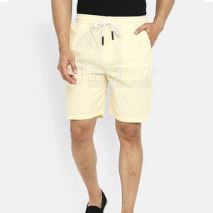 Short décontracté pour homme, couleur unie, 100% coton du Pakistan, nouvelle collection - Product Image 1