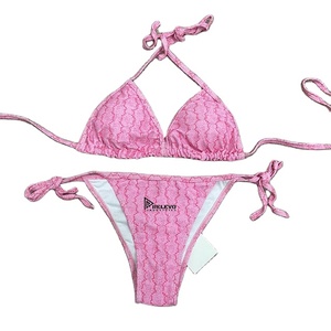 Maillot de bain deux pièces pour femmes, ensemble bikini confortable et extensible, pour la plage, la piscine, les vacances, tissu léger - Product Image 2