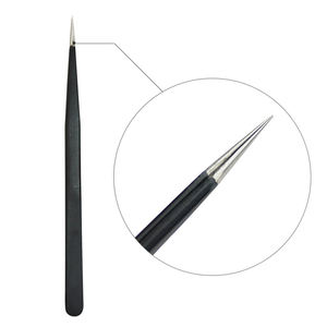 Juego de Pinzas para Pestañas Profesionales de Acero Inoxidable, Diseño Nuevo, Venta al por Mayor, Personalizadas - Product Image 2