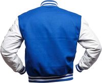 Veste de style universitaire personnalisée OEM pour l'hiver, avec logo sur le devant, coupe-vent, respirante, en laine, pour hommes et femmes
