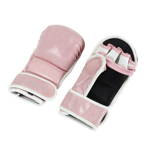 ถุงมือต่อสู้ MMA แบบดั้งเดิมปรับแต่งได้มีหลายสีให้เลือก - Product Image 1