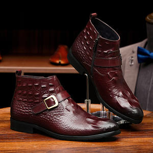 Calzado Formal de Negocios de Cuero de Primera Capa para Hombre, Zapatos de Cuero Clásicos Oxford con Suela de Absorción de Impactos para Oficina - Product Image 2