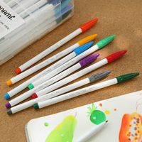 Monami plus stylo 3000 - 6/12/24/36/48/60 couleurs fibre pointe fine art croquis calligraphie pinceau stylo ensemble dessin stylo