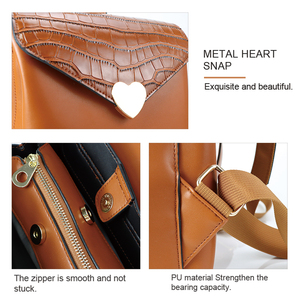 Women Custom Waterproof Mini Cute Vegan PU Leather Casual Rucksack <strong>Lady</strong> <strong>Backpack</strong> - Product Image 4
