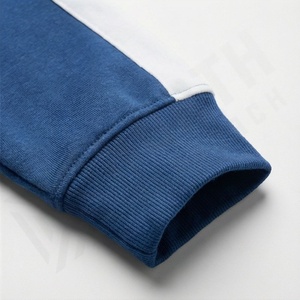 Vêtement de sport unisexe en coton 100% sur mesure en gros, survêtement de sport pour homme, rayé, vêtements de fitness d'hiver, couleur personnalisée, entraînement - Product Image 6