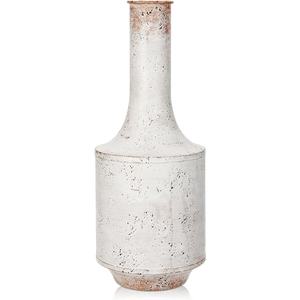 Florero de Metal Vintage antiguo, jarrón de mesa de hierro pequeño para decoración costera del hogar y decoraciones de centro de mesa de boda - Product Image 1