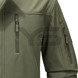 New Arrival Casual Winter Jacket High Quality Softshell Fabric Multi-Color Option <b>Stand</b> Collar Zipper OEM Service Available - Product Image 6