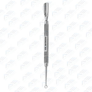 Empujador de cutículas de acero inoxidable de doble punta para mujer para belleza Empujador de cutículas de uñas Instrumentos de belleza Productos DE CUIDADO DE BELLEZA Herramientas - Product Image 4