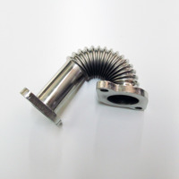Tuyau d'échappement universel en acier QSP EGR100-2 12X12X6 CM d'épaisseur pour IVECO DAILY 1983-1989