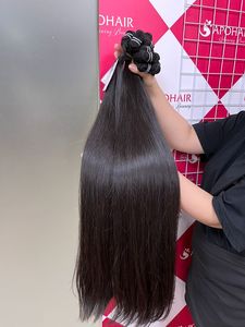 Precio de fábrica Extensiones de cabello de trama vietnamita Envío listo a través de UPS FedEx DHL Raw Virgin Cutícula alineada Cinta Cabello 100% Cabello humano - Product Image 5