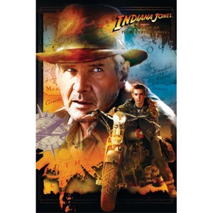 Conception d'un poster sur le thème du Royaume du Crâne de Cristal d'Indiana Jones - Product Image 1