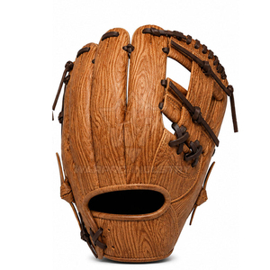 High Quality Lightweight Strong <b>Baseball</b> Batting <b>Gloves</b> Leather Durable Players Custom Colors Logos Right-Handed <b>Baseball</b> <b>Gloves</b> - Product Image 2