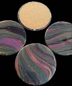 Posavasos redondo de último diseño en acrílico transparente con alfombrillas y almohadillas de comedor de mesa de moda, perfecto para una decoración elegante de comedor en casa - Product Image 2