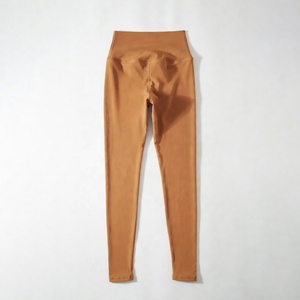 กางเกงโยคะเอวสูงสำหรับผู้หญิง กางเกงออกกำลังกายแบบยืดได้ ช่วยกระชับหน้าท้อง เหมาะสำหรับฟิตเนส วิ่ง และออกกำลังกายที่ยิม - Product Image 1