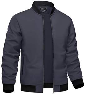Người Đàn Ông Phi Công Máy Bay Ném Bom Áo Khoác Trọng Lượng Nhẹ Giản Dị <span class=keywords><strong>Softshell</strong></span> Chuyến Bay Áo Gió Áo Khoác Máy Bay Ném Bom Chuyến Bay Áo Khoác Máy Bay Chiến Đấu Phi Công Chuyến Bay Áo Khoác - Product Image 5
