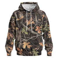 Sweat à capuche de chasse personnalisable, streetwear imprimé camouflage, survêtement décontracté style Xelent pour homme