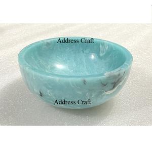 Vente chaude résine bols et plateaux Style Unique tourbillonné résine écrou bols décor de Table noël mariage décor résine Mini bol - Product Image 2