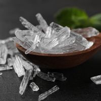 Vente en gros de cristaux de menthol 100% naturels de qualité USP, approvisionnement en vrac pour les utilisations dans les bonbons, les chewing-gums, les dentifrices et les cosmétiques
