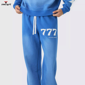 Ensemble de survêtement décontracté à capuche personnalisé imperméable de haute qualité, pantalon de survêtement unisexe, sweat-shirt à capuche 100% coton réversible - Product Image 4