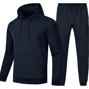 เสื้อสเวตเตอร์มีฮู้ดสำหรับผู้ชายผ้าฝ้าย100% สำหรับเล่นกีฬายิมฟิตเนสชุดวอร์มสำหรับฤดูหนาวโลโก้ตามสั่ง - Product Image 1