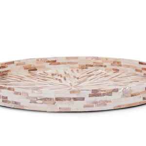 Plateaux de service élégants en nacre, faits à la main, en bois et en acrylique, plateau de présentation alimentaire pour la maison, de haute qualité, vente en gros - Product Image 5