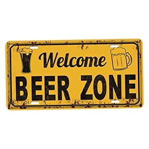 Plaque Métallique Vintage en Métal Plaque Métallique en Étain Durable Élégante pour la Maison, Hôtel, Décoration Extérieure, Prix de Gros - Product Image 4