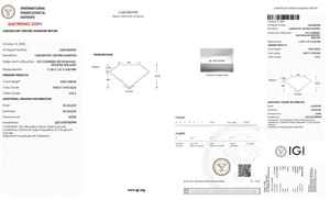 Diamant de laboratoire de 7 carats, taille radiant, certifié IGI, clarté VS, bleu vif fantaisie, diamant de laboratoire non monté pour bijoux - Product Image 2