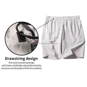 <b>Men's</b> Stylish Gym <b>Shorts</b> for Summer High Quality Customized Color Elastic Waist New Design For <b>Men</b> Gym <b>Short</b> - Product Image 3