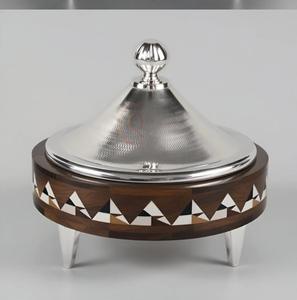 Cacerola Clásica de Acero Inoxidable con Tapa para Servir |   Duradero para Almacenar Arroz, Curry, Dal y Chapati - Product Image 5