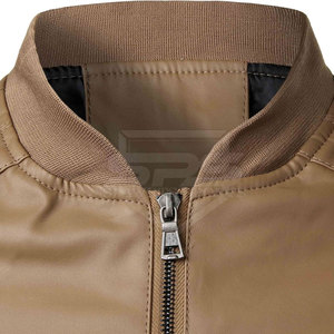 La mejor calidad, la mejor venta de chaqueta de cuero para hombre, chaqueta de invierno de cuero genuino al por mayor, el último diseño para hombre - Product Image 5