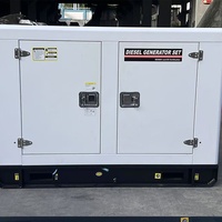 Sofort Lieferbar: Geräuschdämpfendes Dieselgenerator-Gehäuse 10kW 15kVA, Sturmfest, Wetterbeständig, US-Notstrom-Kit