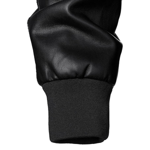 Chaqueta de piel sintética original Chaqueta de bombardero de vuelo vintage Ropa de calle de cuero y cremallera Alta tendencia Nueva llegada Mejor calidad - Product Image 6