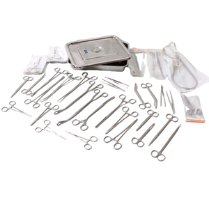 Kit de instrumentos quirúrgicos de acero inoxidable Manual Premium al por mayor, conjunto de cirugía menor ISO13485 con certificación CE, caja quirúrgica médica - Product Image 5