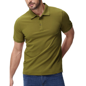 Polos de golf à manches courtes décontractés pour hommes Vente en gros Polos imprimés personnalisés Polos personnalisés à séchage rapide - Product Image 3